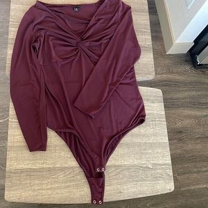 Torrid Long Sleeve Bodysuit